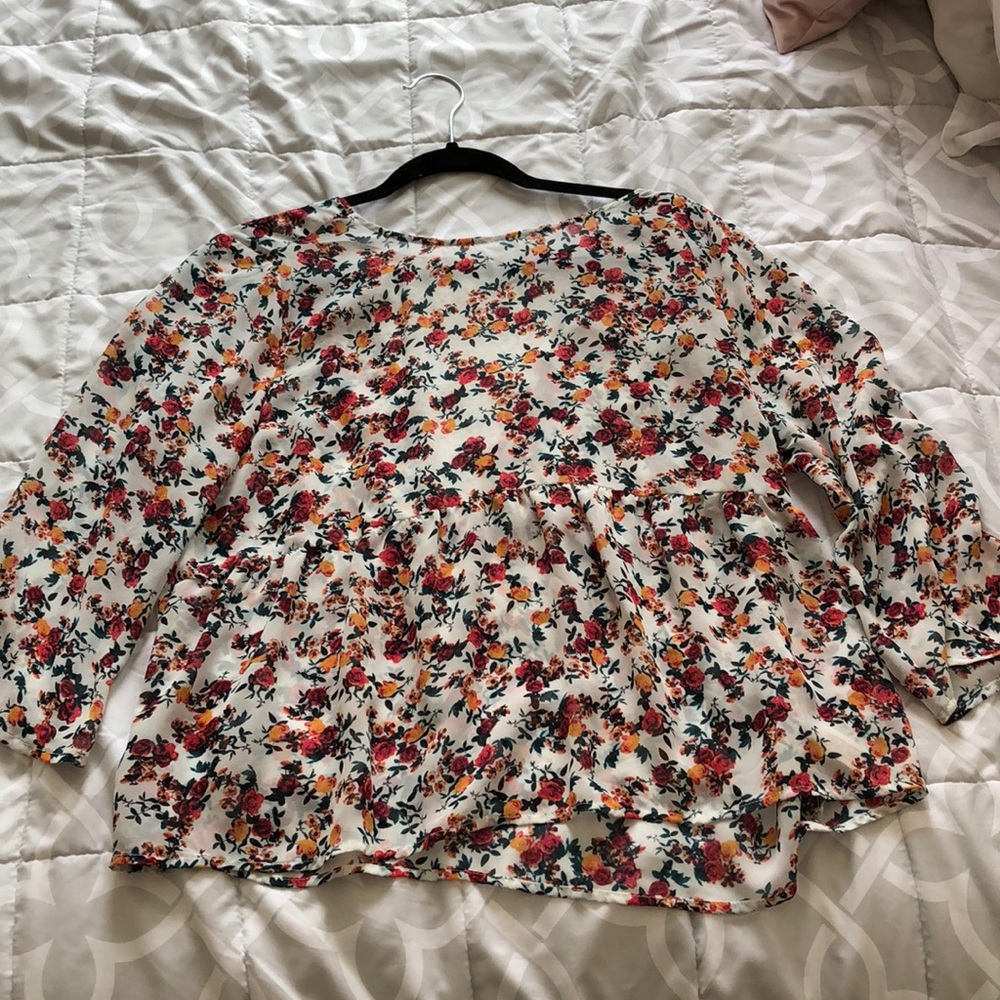 Floral blouse